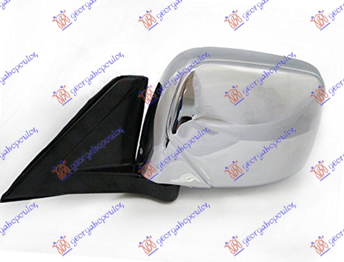 RETROVIZOR MEHANICKI HROM 2WD (RAVNO STAKLO) MITSUBISHI P/U L200 1997-1999 (K7T/K6T/K5T)