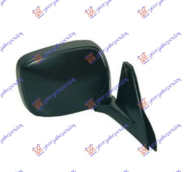 RETROVIZOR MEHANICKI CRNI 4WD MITSUBISHI P/U L200 1997-1999 (K7T/K6T/K5T)