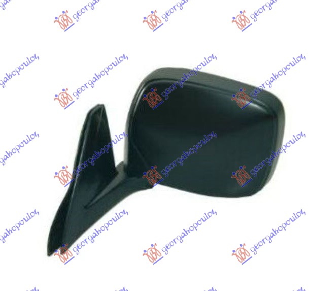 RETROVIZOR MEHANICKI CRNI 4WD MITSUBISHI P/U L200 1997-1999 (K7T/K6T/K5T)