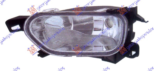 MAGLENKA OVALNA -2004 HONDA CR-V 2002-2007 (RD)