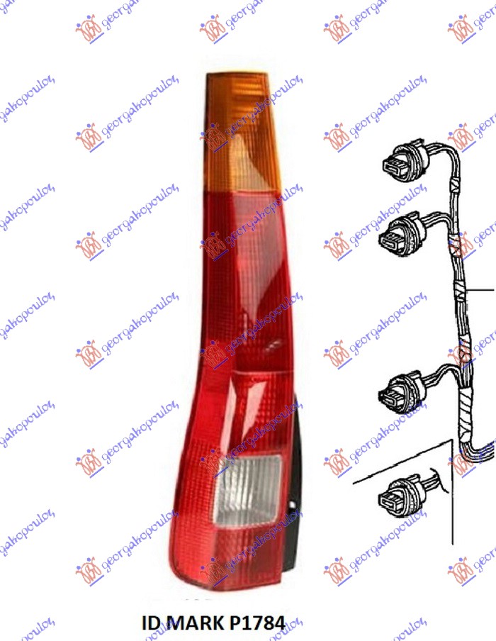 STOP LAMPA -2004 (DEPO) HONDA CR-V 2002-2007 (RD)