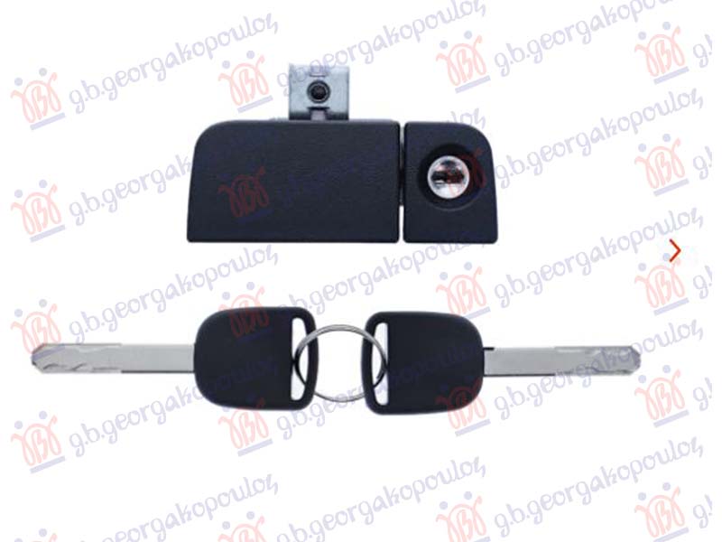 RUCICA KASETE ZA RUKAVICE  (CILINDAR I 2 KLJUCA) HONDA CR-V 2002-2007 (RD)