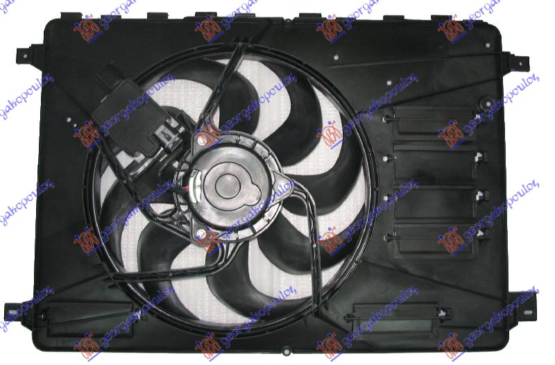 VENTILATOR KOMPLET (1.6/2.0 BENZIN - 1.8/2.0 DIZEL) FORD KUGA 2008-2013 (DM2)