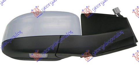 RETROVIZOR ELEKTRICNI SA GREJACEM PM (ELEKTRO-SKLOPIV) (SVETLO) (KONVEKSNO STAKLO) FORD MONDEO 2007-2011 (BA7)