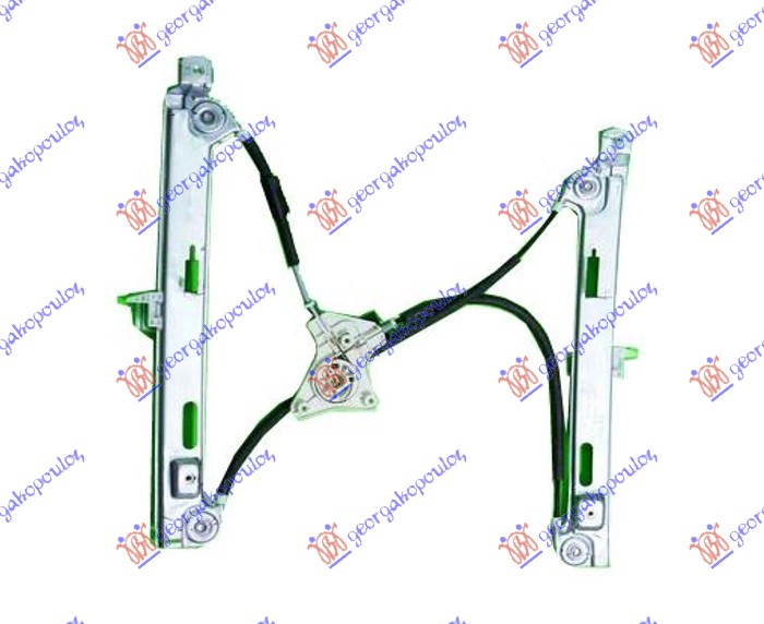 PODIZAC PREDNJEG PROZORA ELEKTRICNI (BEZ MOTORA) JEEP COMPASS 2011-2016 (MK49)