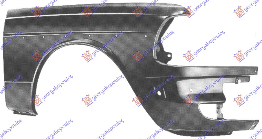 BLATOBRAN MERCEDES E CLASS  1976-1982 (W123)
