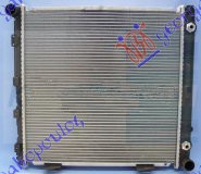 HLADNJAK MOTORA 2.0/2.3 BENZIN (MAN/AUTO) (+/-AC) (49x49) MERCEDES E CLASS 1985-1992 (W124)