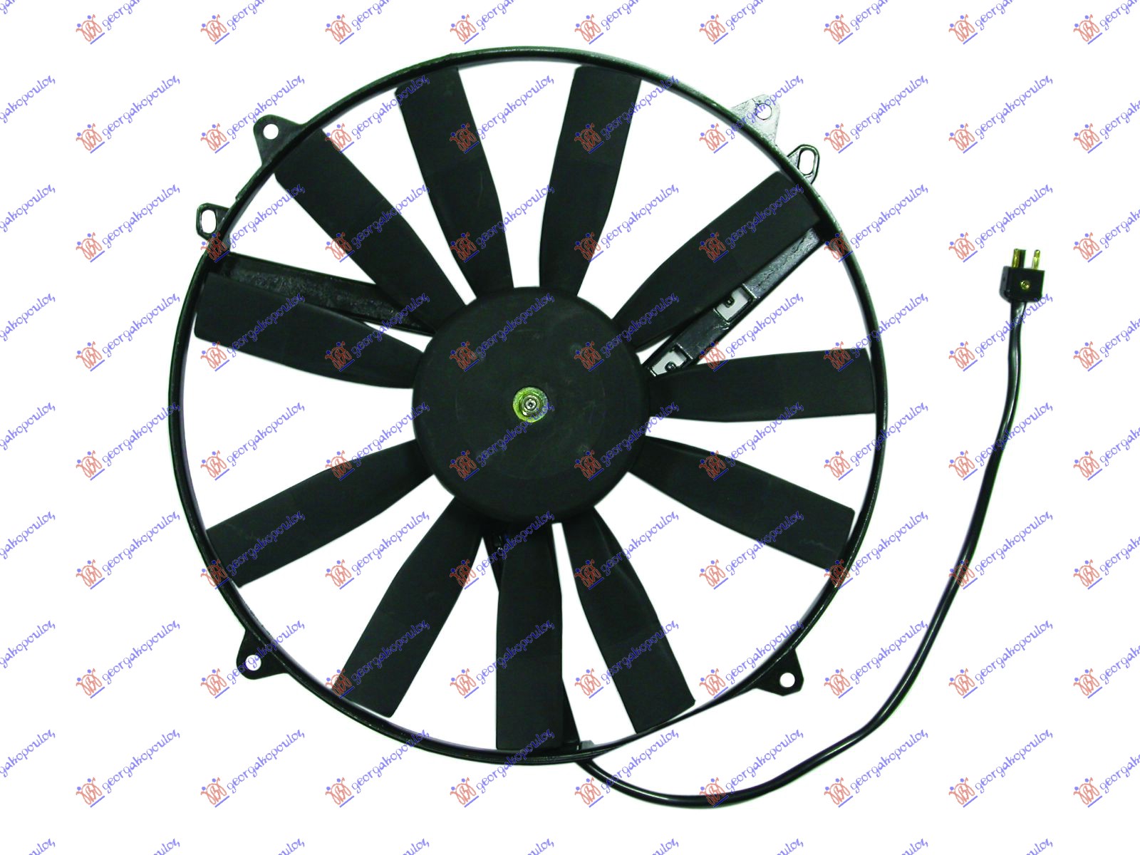 VENTILATOR KLIME KOMPLET (BENZIN/DIZEL) (40cm) MERCEDES E CLASS 1993-1995 (W124)