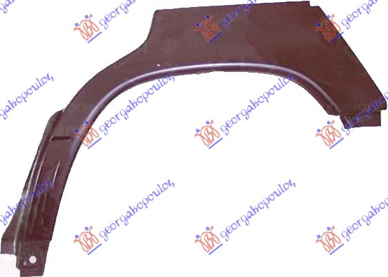 RUB 4 VRATA MERCEDES E CLASS 1985-1992 (W124)