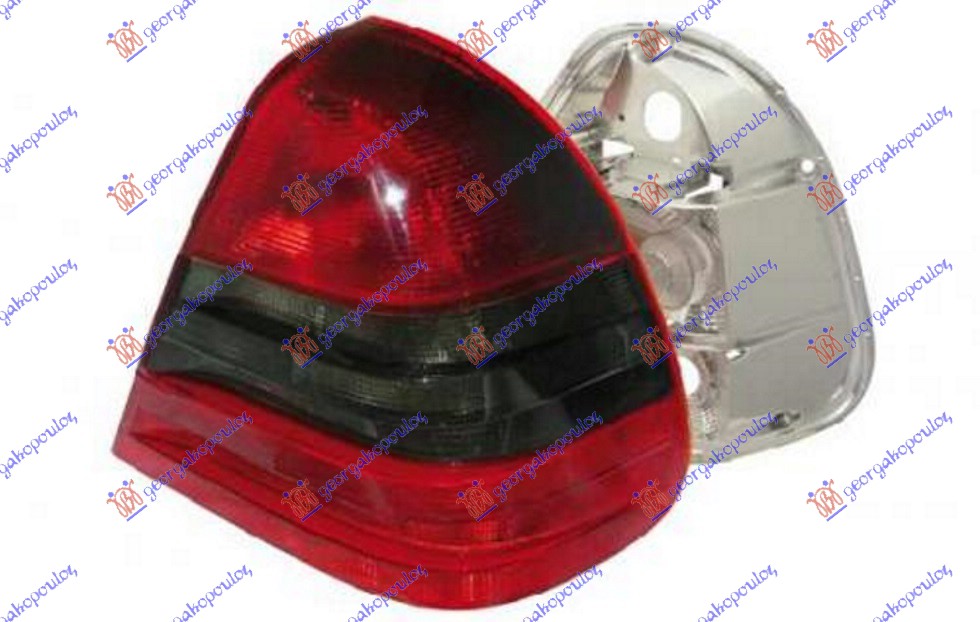 STAKLO STOP LAMPE ZATAMNJENO -1996 MERCEDES C CLASS 1993-1999 (W202)