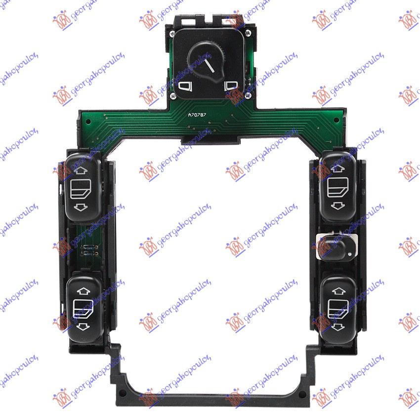 PREKIDAC CENTRALNI (4 TASTERA) (26 PIN) MERCEDES C CLASS 1993-1999 (W202)