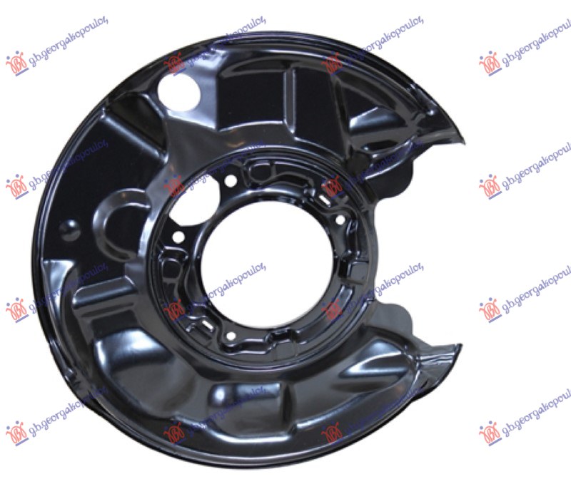 ZASTITA ZADNJEG KOCIONOG DISKA (PRECNIK ZASTITE 350/100MM) MERCEDES C CLASS SDN/S.W. 2000-2003 (W203)
