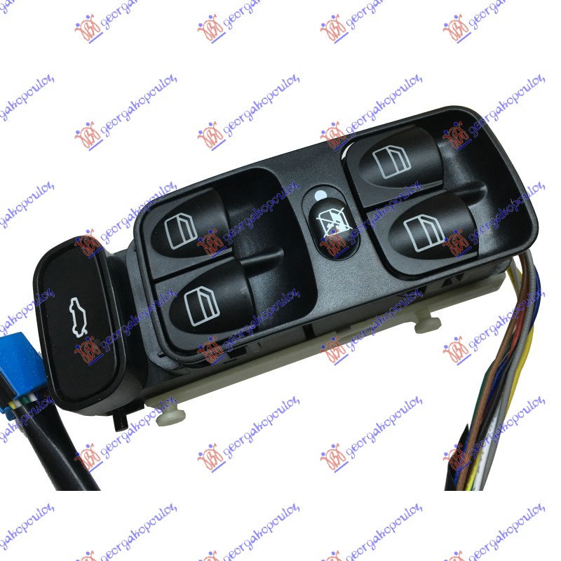 PREKIDAC U PREDNJIM VRATIMA (4 TASTERA) (9 PIN) MERCEDES C CLASS SDN/S.W. 2003-2007 (W203)