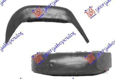 ZADNJE POTKRILO PLASTICNO MERCEDES 207/307 77-95