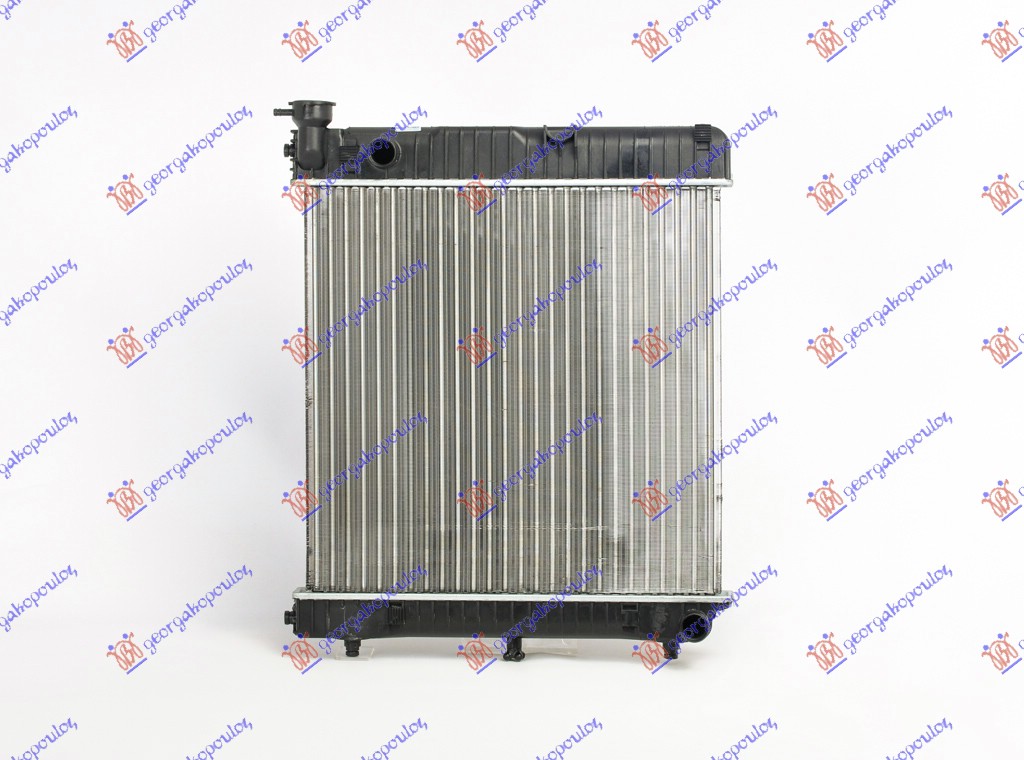 HLADNJAK MOTORA 2.4cc DIZEL (47.5x51.8) 1986- (MAHLE BEHR PREMIUM LINE) MERCEDES 207/307 1977-1995