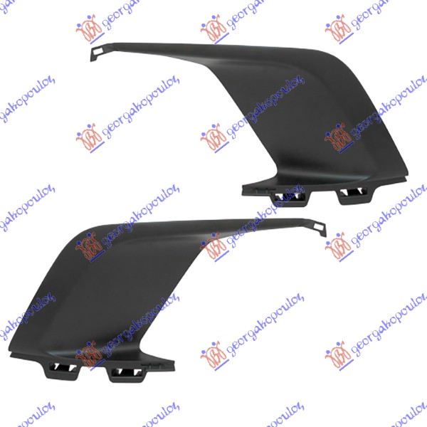 RESETKA PREDNJEG BRANIKA (SA MAGLENKOM) 11- (SET) PEUGEOT 308 I 2008-2013 (4B/4A/4C)