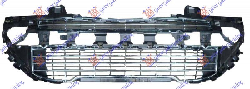 CENTRALNA RESETKA CRNA (4 HROM LAJSNE) -11 (GT/GTI) PEUGEOT 308 I 2008-2013 (4B/4A/4C)