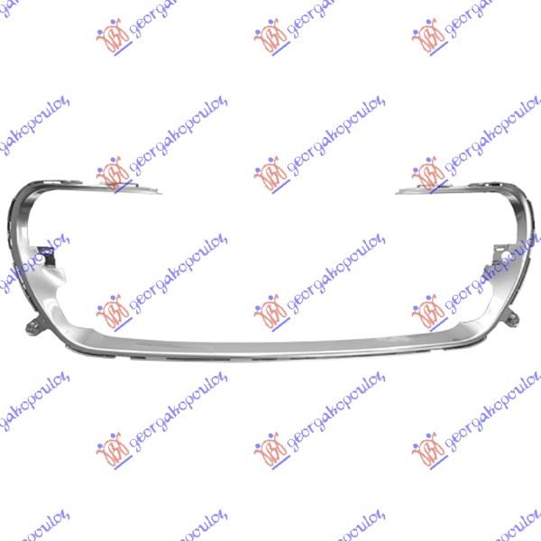 OKVIR RESETKE PREDNJEG BRANIKA HROM 11- PEUGEOT 308 I 2008-2013 (4B/4A/4C)