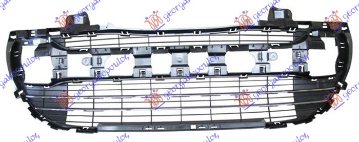 CENTRALNA RESETKA CRNA (2 HROM LAJSNE) -11 PEUGEOT 308 I 2008-2013 (4B/4A/4C)