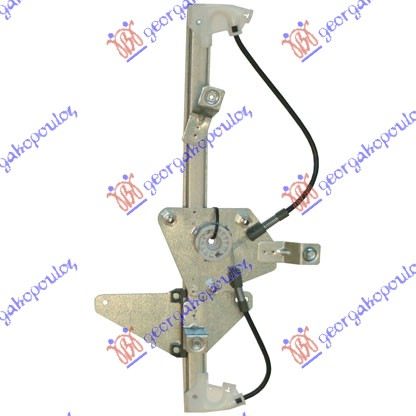 PODIZAC ZADNJEG PROZORA ELEKTRICNI (BEZ MOTORA) KARAVAN (A KVALITET) PEUGEOT 308 I 2008-2013 (4B/4A/4C)