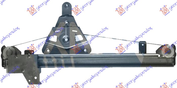 PODIZAC ZADNJEG PROZORA ELEKTRICNI (BEZ MOTORA) PEUGEOT 308 I 2008-2013 (4B/4A/4C)