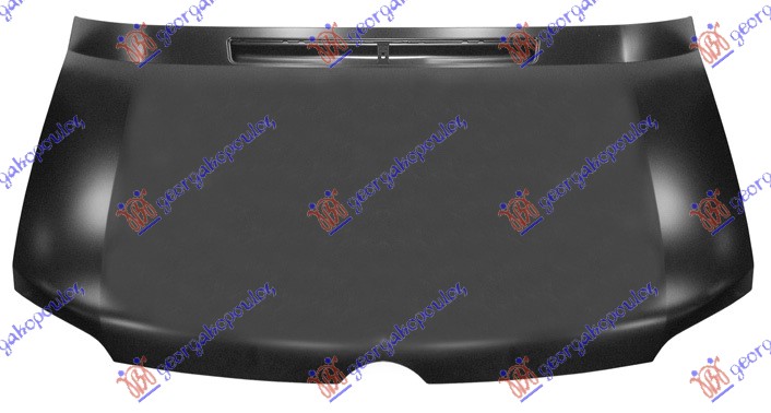 HAUBA (KRATKA RESETKA) 00- MERCEDES SPRINTER 208-416 1995-2006 (W901/W905)