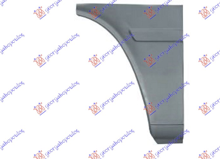 KRAJ ZADNJEG BLATOBRANA (PREDNJI DEO) (1200mm) VW LT 1998-2006 (2D)