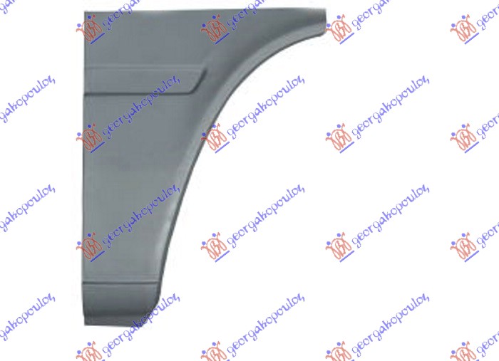 KRAJ ZADNJEG BLATOBRANA (PREDNJI DEO) (1200mm) VW LT 1998-2006 (2D)