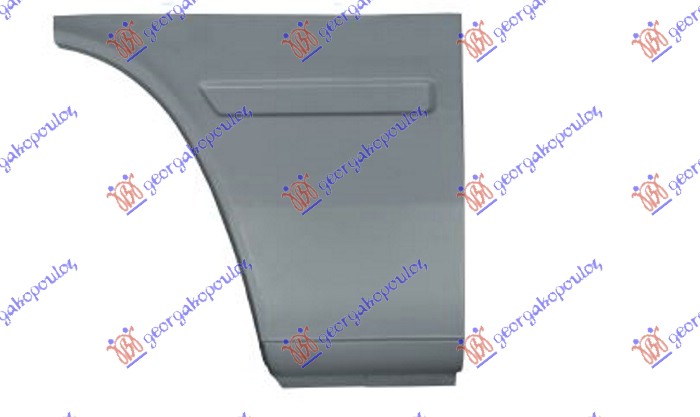 KRAJ ZADNJEG BLATOBRANA (ZADNJI DEO) (1200mm) VW LT 1998-2006 (2D)