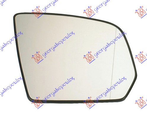 STAKLO RETROVIZORA SA GREJACEM 2008- (ASFERICNO) MERCEDES ML 2005-2011 (W164)