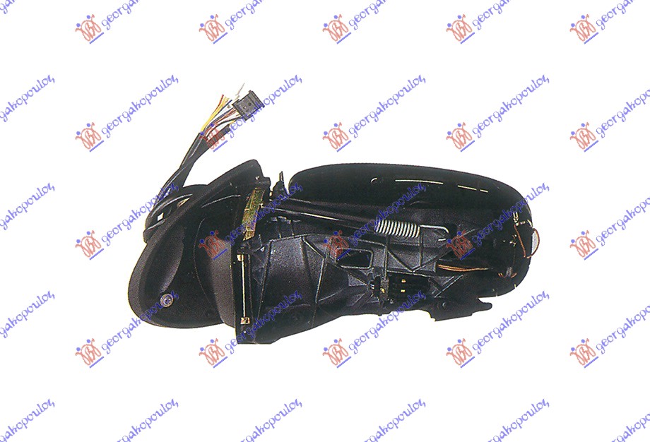RETROVIZOR (BEZ POKLOPCA) ELEKTRICNI SA GREJ. (ELEKTRO-SKLOPIV) (MIGAVAC) (MEMORIJA) -2003 (A KVALITET) (ASFERICNO STAKLO) MERCEDES S CLASS 1998-2005 (W220)