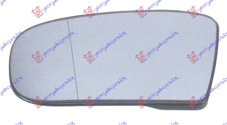 STAKLO RETROVIZORA SA GREJACEM -2003 (ASFERICNO) MERCEDES S CLASS 1998-2005 (W220)