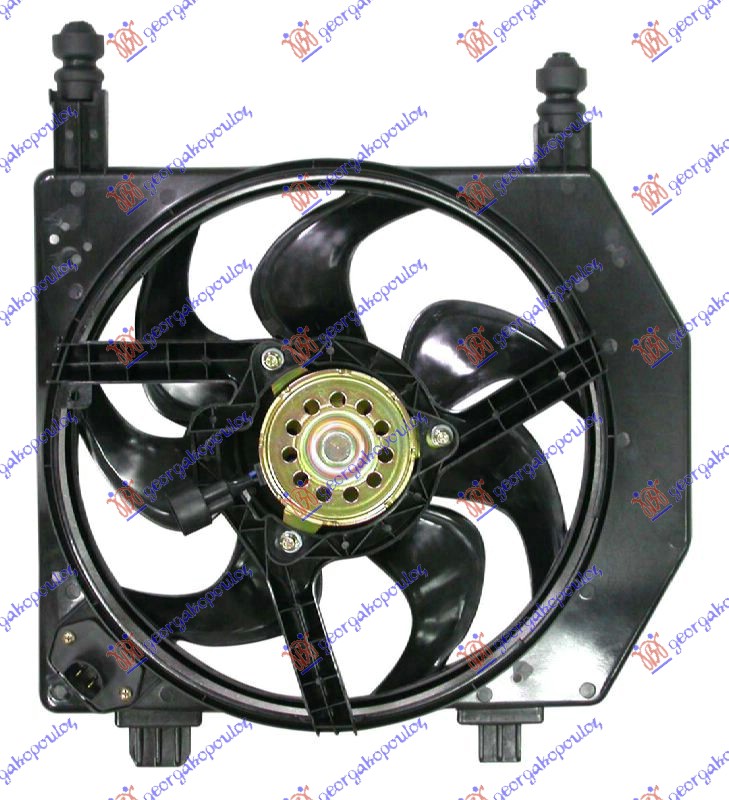 VENTILATOR KOMPLET (BENZIN/DIZEL) (+AC) FORD PUMA 1998-2002 (EC)