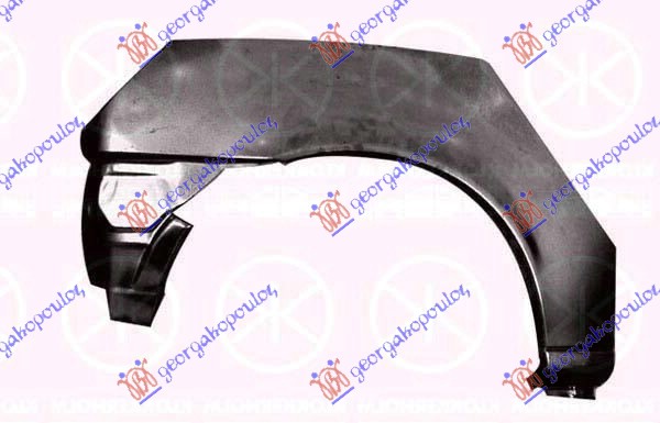 RUB 2 VRATA FORD FIESTA 1996-1999 (JA)