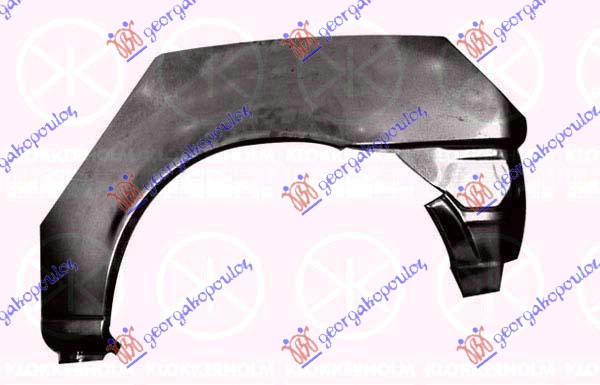 RUB 2 VRATA FORD FIESTA 1996-1999 (JA)