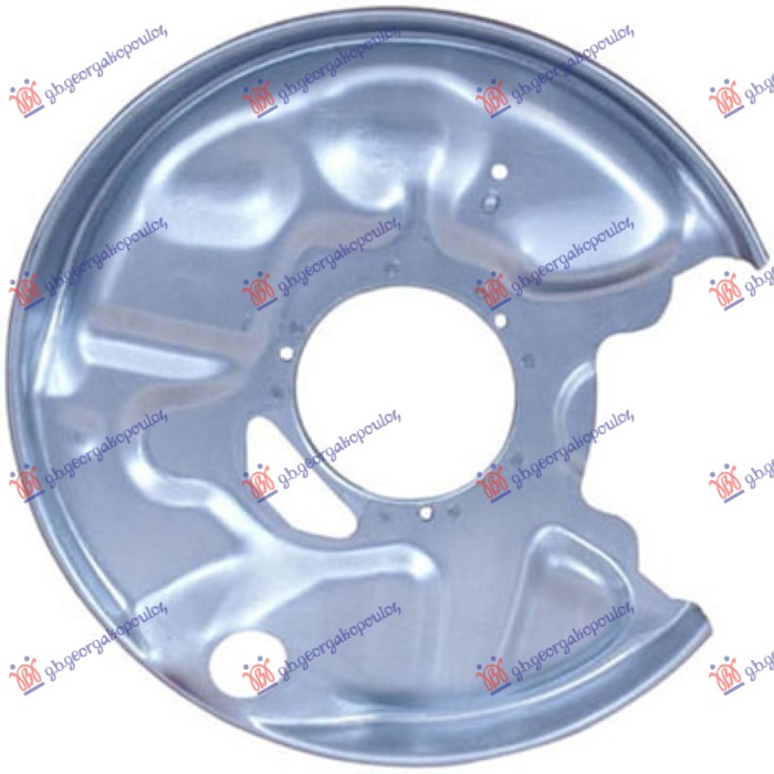 ZASTITA ZADNJEG KOCIONOG DISKA (PRECNIK ZASTITE 356/100mm) (PRECNIK DISKA 278/290mm) MERCEDES C CLASS 1993-1999 (W202)