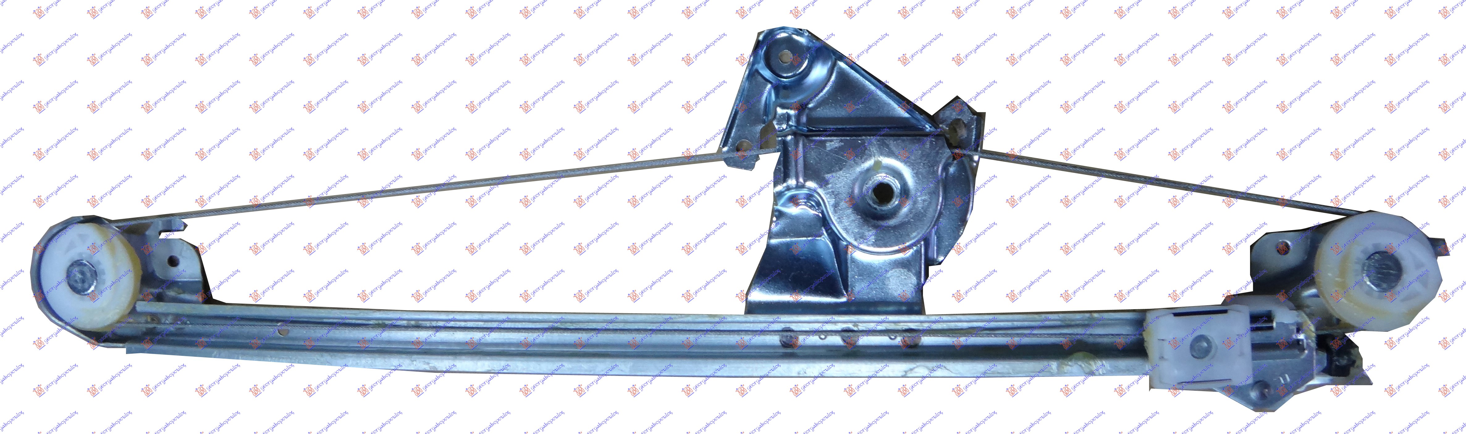 PODIZAC ZADNJEG PROZORA ELEKTRICNI (BEZ MOTORA) MERCEDES E CLASS 1996-1999 (W210)