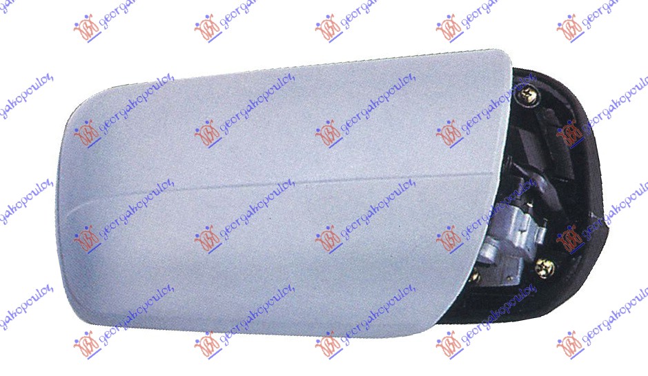 RETROVIZOR ELEKTRICNI SA GREJACEM PM (ELEKTRO-SKLOPIV) (7 PIN) (ASFERICNO STAKLO) MERCEDES C CLASS 1993-1999 (W202)