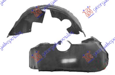POTKRILO PLASTICNO FORD ESCORT IV 1988-1990 (AWF/AVF)