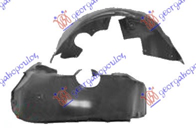 POTKRILO PLASTICNO FORD ESCORT IV 1988-1990 (AWF/AVF)