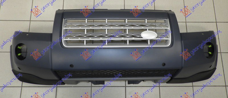 PREDNJI BRANIK PM (4 OTVORA ZA SENZORE) (PRSKALICE) (SREBRNA MASKA) -2010 LAND ROVER FREELANDER  2007-2014 (L359)