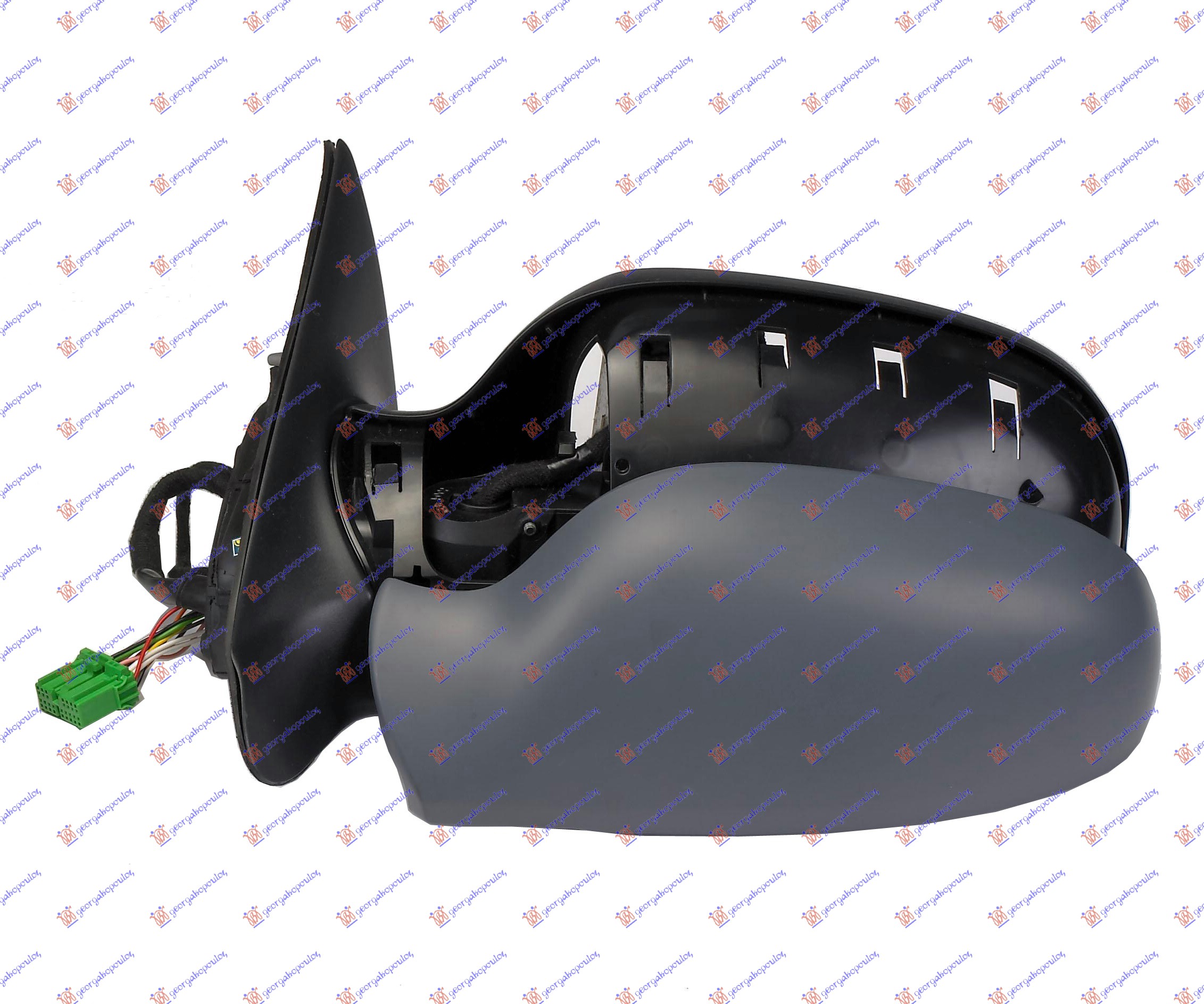RETROVIZOR ELEKTRICNI SA GREJACEM PM (SVETLO) -2003 (A KVALITET) (ASFERICNO STAKLO) VOLVO S60 2000-2010 (384)