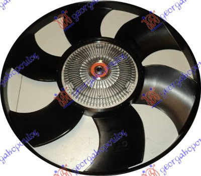 VENTILATOR (2.0/2.1/2.5/3.0 Tdi) MERCEDES SPRINTER 208/408 2006-2013 (W906)