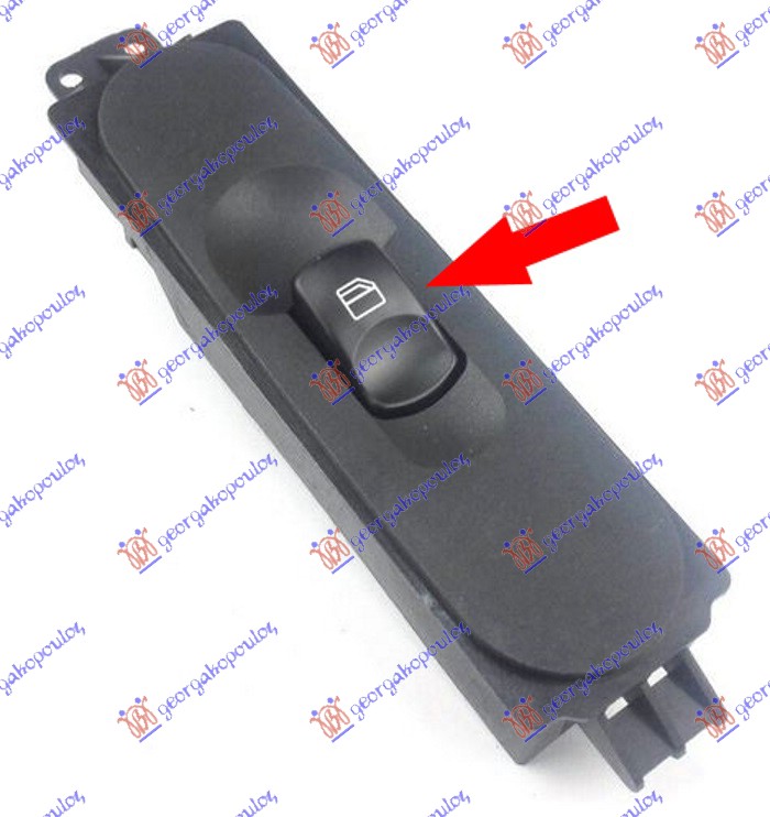 PREKIDAC U PREDNJIM VRATIMA MALI (1 TASTER) (3 PIN) VW CRAFTER 2006-2017 (2E/2F)