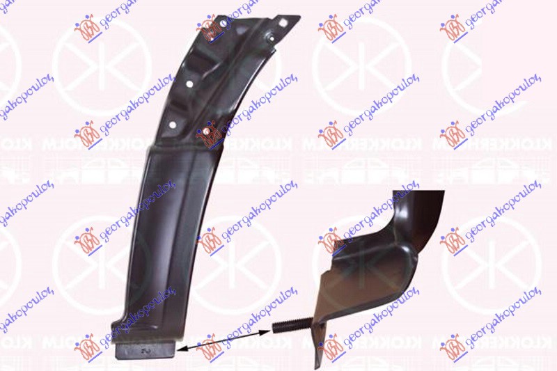RUB PREDNJI (ZADNJI DEO) VW CRAFTER 2006-2017 (2E/2F)