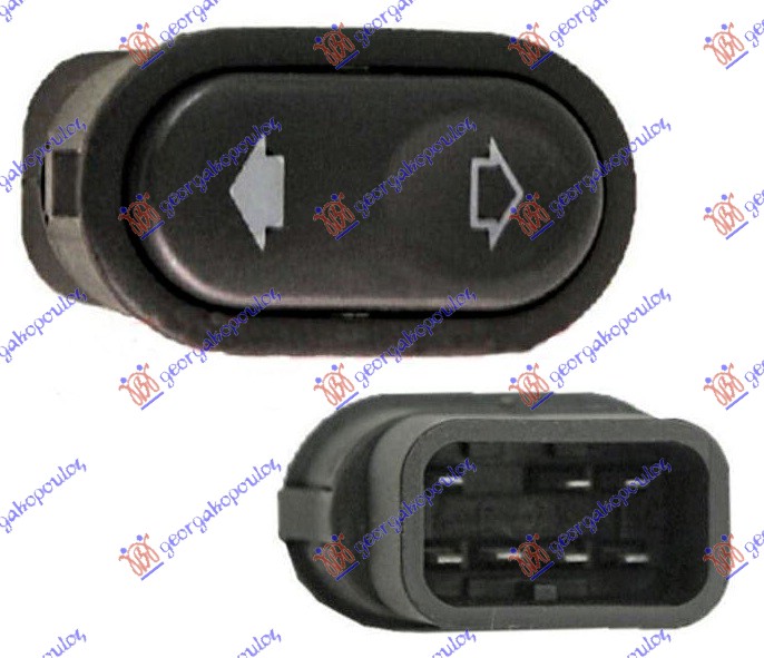 PREKIDAC U PREDNJIM VRATIMA (7 PIN) FORD ESCORT 1990-1992 (ANL)