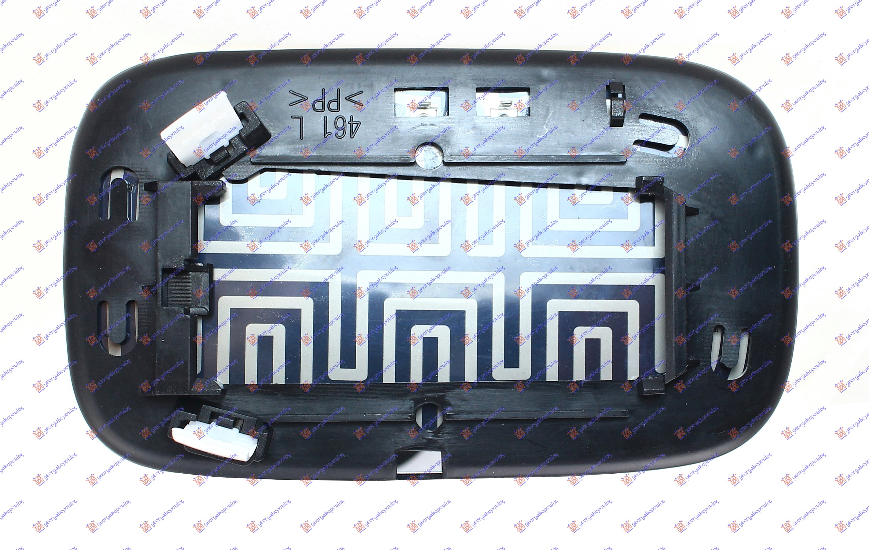 STAKLO RETROVIZORA SA GREJACEM (ASFERICNO) VOLVO V50 2004-2007 (545)