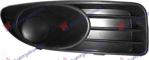 RESETKA PREDNJEG BRANIKA CRNA (BEZ MAGLENKE) FIAT LINEA 2007-2013 (323/110)
