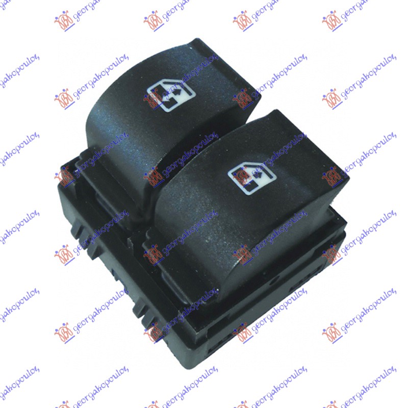 PREKIDAC U PREDNJIM VRATIMA (2 TASTERA) (4 PIN) FIAT LINEA 2013-2015 (323)
