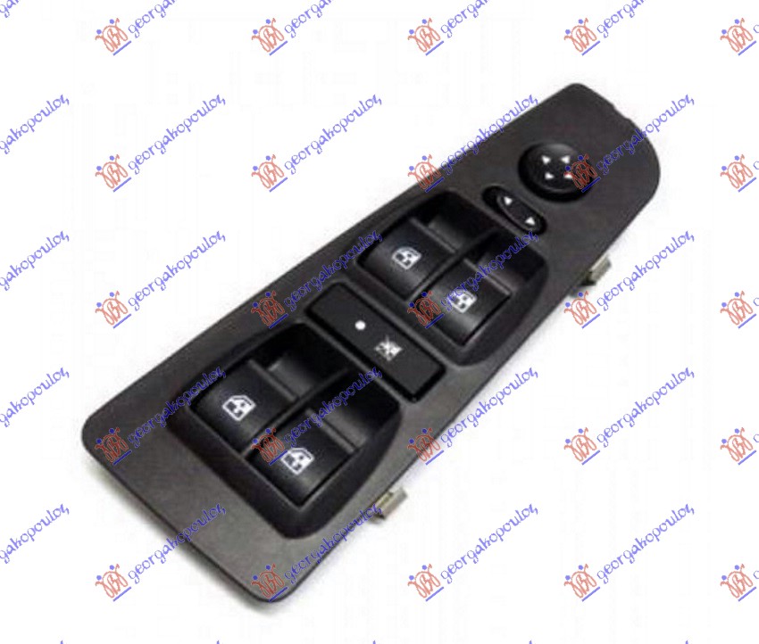 PREKIDAC U PREDNJIM VRATIMA (4 TASTERA) (16 PIN) FIAT LINEA 2013-2015 (323)
